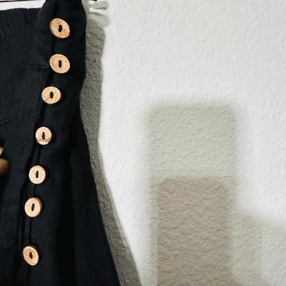 NEW Free People Black Struttin Set Pant Crop Top Size Small - Picture 6 of 14